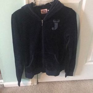 Navy Blue Velour Juicy Couture Tracksuit